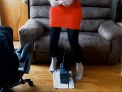 Watch as a big toy gets used by a hot and steamy amateur in a homemade anal video
