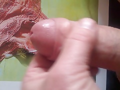 Horny pant stroke