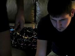 Older gay guy seduces a young man and fucks him