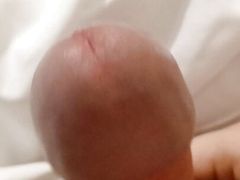 Guy jerking off hard