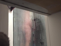 Stagging on my Step-father in the Douche