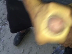 Hiking with stranger