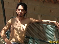 Japanese Hairy Man Solo Jacking