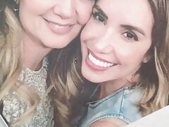 Facial Tribute Cum two pretty (tv Host )