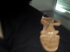 cum on best firend shoes