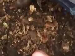 Two Guys Shoot Outside