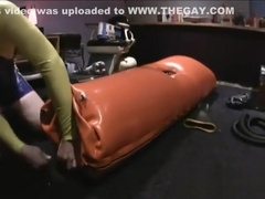 inflatable rubber cocoon