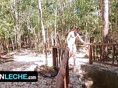 Hot Latino Boys Cain Gomez & Robert Go Out For Some Naked Outdoor Fun In the Woods - Latin Leche