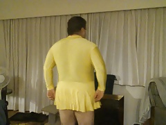 New spandex skating dress