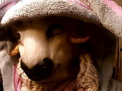 Wrapped in many layers and a sheepskin coat. I have a big se