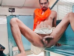 Middle-aged crossdresser gets pounded by horny Indian gay daddies