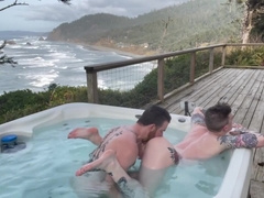 Tatted Twink Gets Used On Vacation By Tatted Step daddy