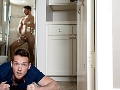 Carter Woods fucks creepy sniffer Jackson Cooper