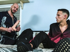 Des Irez & Cliff Jensen testing their new anal toy