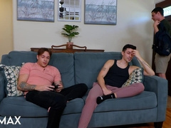 Hairy man Jocks Free-for-all Tear up Bear Rommate - ASGmax