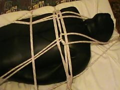 Restrained and deprivated in full neoprene - 2
