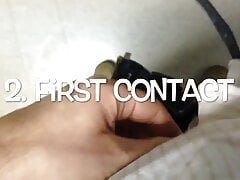 Shoe fuck of Japanes co-workers worn out shoes