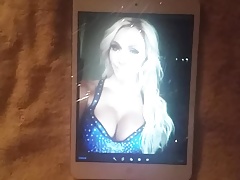 WWE Diva Charlotte cum tribute