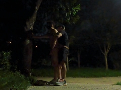 Tempt studs to penetrate me on the side of the road, tempt successfully