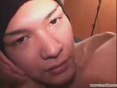 Beautiful Masked Boyfriend Drills His Asian Friend F