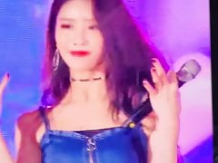 Lovelyz Mijoo cum tribute fancam dance kpop cumshot