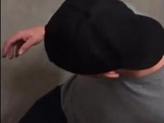 Spoken Father Gets a Sucky-sucky on the Stairway