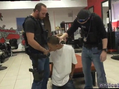 Watch Homo Masculine celeb take on a group of hot studs for a wild and naughty free-for-all!