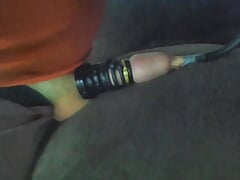 Foreskin Air Inflation Play With Cockrings