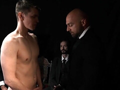 Sage Roux getting examined by the dominant masters