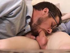 Stepsons enjoying naughty times with their family step-daddies