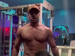 DiegoB Compiation ‐ Solo cumshot, leather harness, gym fuck