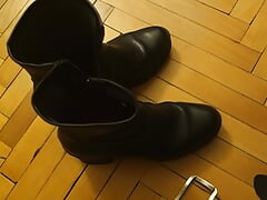 My wife's friend's boots.