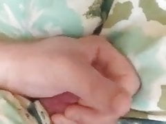 Jacking Off My Big White Dick