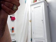 Stroking my Juicy Cock