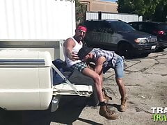 TRAILERTRASHBOYS Hunky Vince Parker Raw Breeds Jake Nicola