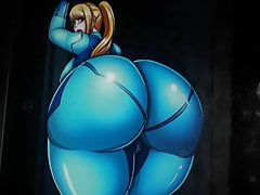 Samus Aran CumTribute