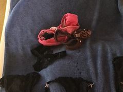 Nice cumshot on panties