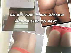 Great ass with cute panty