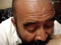 Bear sucking cock
