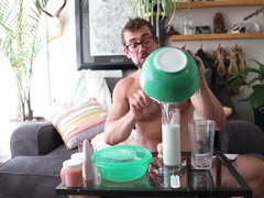 Gaymale Adult Movie Star Got Pleasured By A Homemade Design Fuck Stick