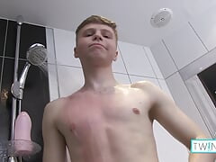 Cute Blonde James T Masturbates And Fingers His Tight Butt!