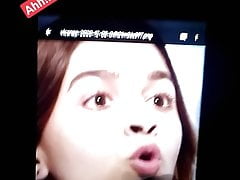 Alia's face cum tribute