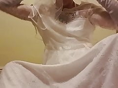 sissy bridal outfit