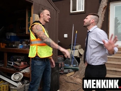 Christian Wilde humiliates Buck Richards with bondage and body torment