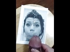 Cum tribute to my friend Carol's big nose