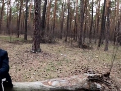 Vibrator Fun In Crowded Central Park