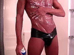 Whipped Creamy Tub caress & fake penis rump Fuck