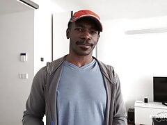 Maskurbate - Ripped Delivery Man Shows Off His BBC