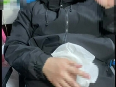 I can't stand home and I finish off a luxurious lecturer with a ski settle