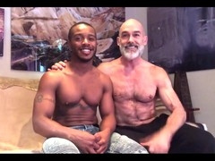 The craft of analingus featuring hairy man Tantric Fitness and Jake Waters